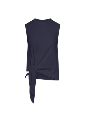 JW Anderson knotted hem tank top - Blue
