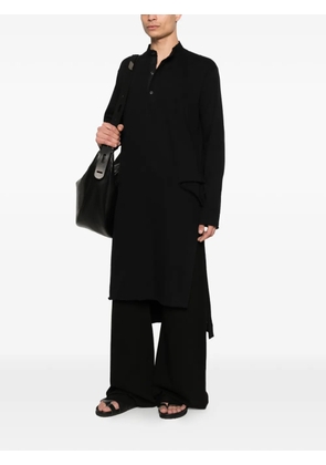 Yohji Yamamoto long-length T-shirt - Black
