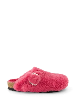 Birkenstock Boston shearling mules - Pink