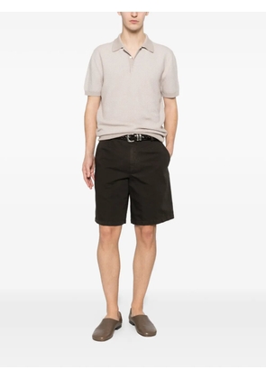Zegna front-pockets shorts - Brown