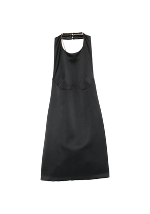 Elisabetta Franchi halterneck mini dress - Black
