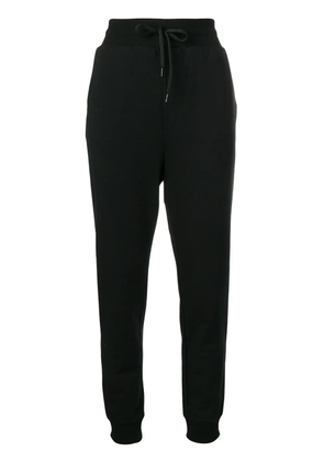 Love Moschino heart print sweatpants - Black