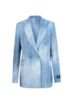 ERMANNO FIRENZE double-breasted blazer - Blue