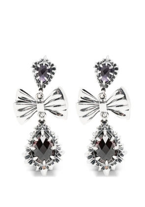 Stolen Girlfriends Club Jagged Teardrop earrings - Silver
