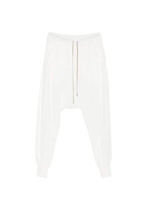Rick Owens DRKSHDW Prisoner drawstring trousers - White