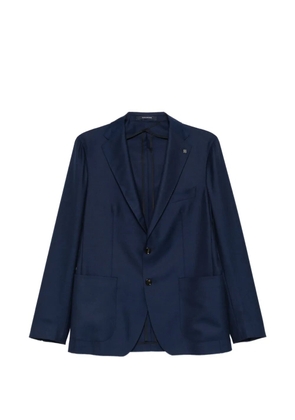 Tagliatore patch-pocket blazer - Blue