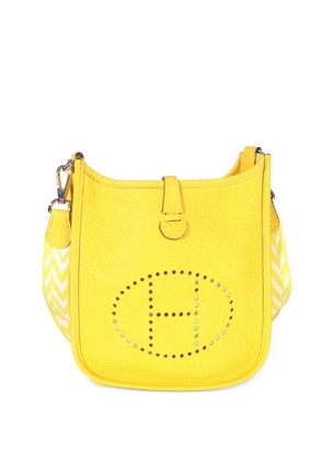 Hermès Pre-Owned 2019 Evelyne Jaune de Naples Clemence TPM leather bag - Yellow