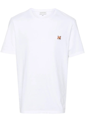 Maison Kitsuné Fox-motif cotton T-shirt - Brown