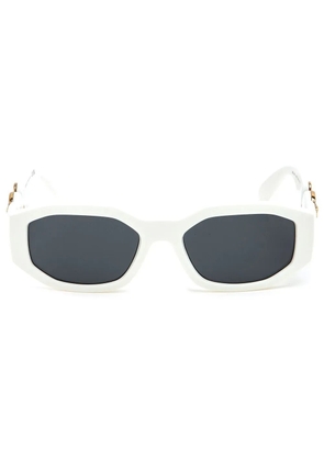 Versace Eyewear Medusa square-frame sunglasses - White