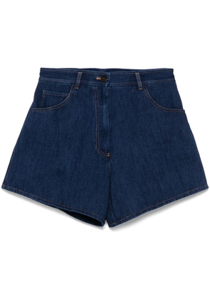Forte Forte denim mini shorts - Blue