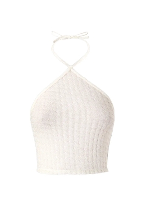 Missoni halterneck top - White
