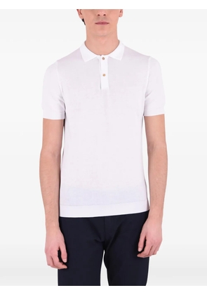 original vintage style short-sleeve polo shirt - White