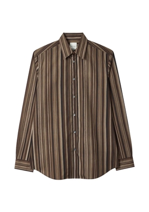 Paul Smith Painted Signature Stripe shirt - Brown