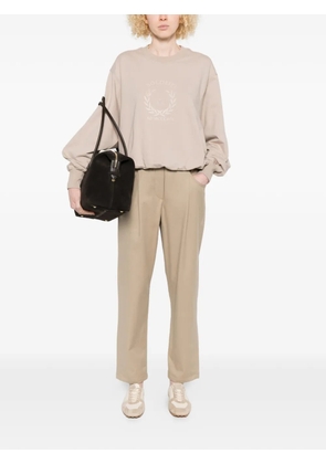 Brunello Cucinelli graphic crew-neck sweatshirt - Neutrals