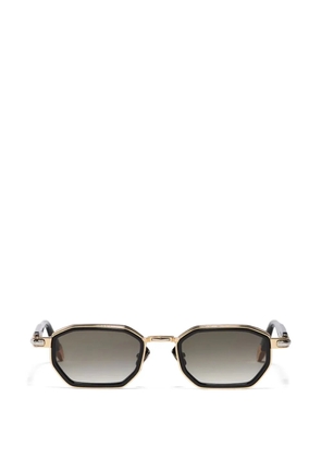 John Dalia geometric frame sunglasses - Black