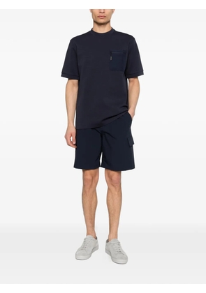 Alphatauri Jore zip-pocket T-shirt - Blue