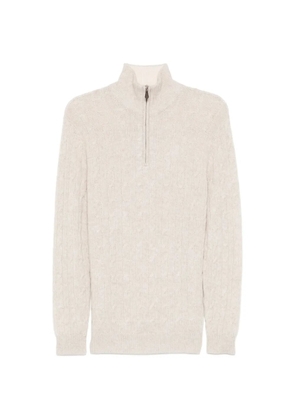 N.Peal Albemarle sweater - Neutrals