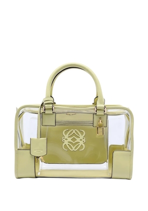 Loewe Pre-Owned 2010-2025 Vinyl Amazona handbag - Green