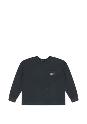 Enfants Riches Déprimés distressed long-sleeve T-shirt - Black