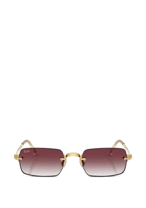 Ray-Ban square-frame sunglasses - Gold
