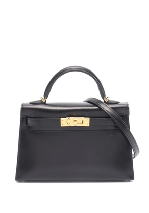 Hermès Pre-Owned 2024 mini 2 Kelly handbag - Black