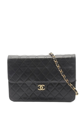 CHANEL Pre-Owned 1997-1999 Jumbo Double Flap shoulder bag - Black