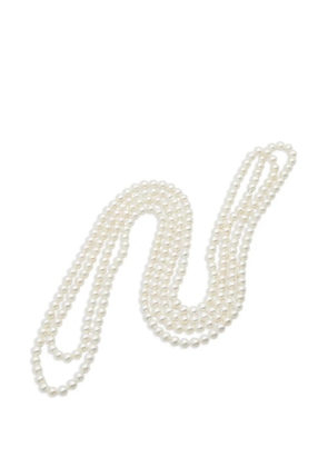 Tiffany & Co Eyewear pearl long necklace - Neutrals