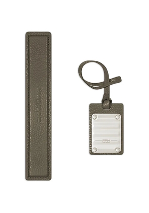 FPM Milano logo-detail handle accessorie - Grey