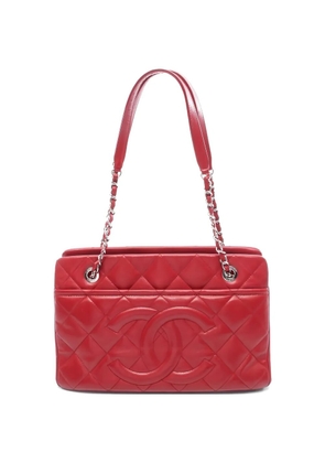 CHANEL Pre-Owned 2012 chain-strap quilted shoulder bag - Red