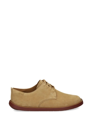 Camper suede leather derby shoes - Neutrals