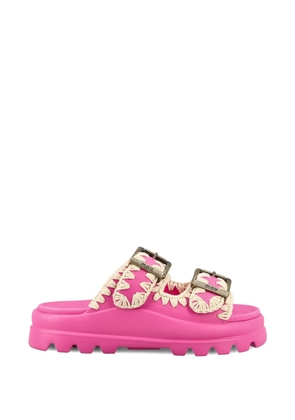 Mou Eva buckle sandals - Pink