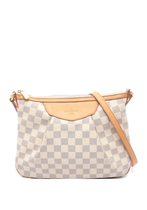 Louis Vuitton Pre-Owned 2011 check leather shoulder bag - Neutrals