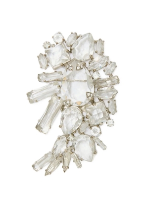 Ermanno Scervino embellished brooch - Silver