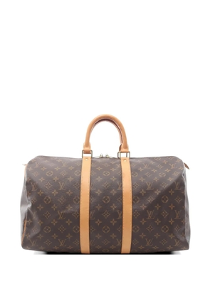 Louis Vuitton Pre-Owned 2001 Keepall 45 Monogram Boston bag - Brown