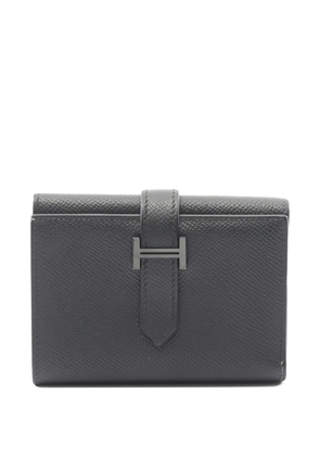 Hermès Pre-Owned 2023 Bearn trifold leather wallet - Black