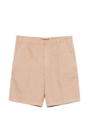 Zegna pleated shorts - Neutrals