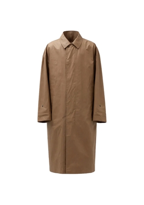 LEMAIRE boxy rain coat - Brown