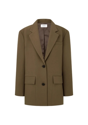 TOMBOY single-breasted pocket jacket - Green