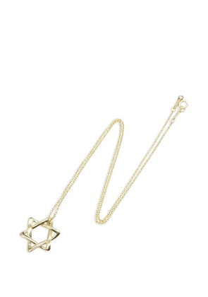 Tiffany & Co. Pre-Owned 2010s david star necklace - Gold
