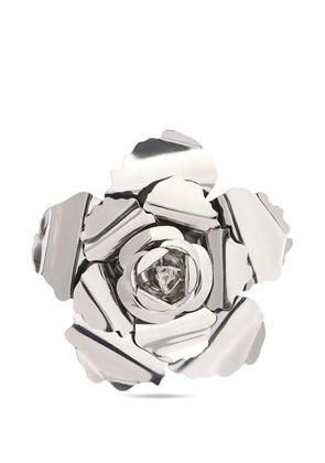 Rabanne flower hair clip - Silver
