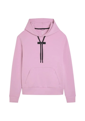 On Focus Tech drawstring-fastening hoodie - Pink