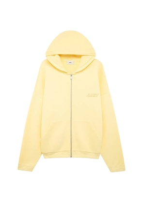 Autry zip-up logo hoodie - Yellow