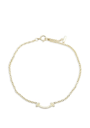 Tiffany & Co Eyewear diamond t-smile bracelet - Gold
