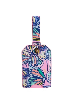 Kurt Geiger London butterfly luggage tag - Pink