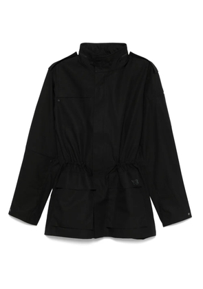 Y-3 drawstring-waist jacket - Black
