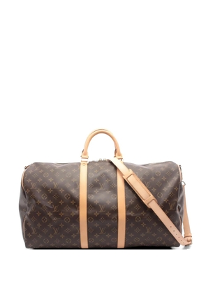 Louis Vuitton Pre-Owned 2005 55 Keepall Bandouliere monogram Boston bag - Brown