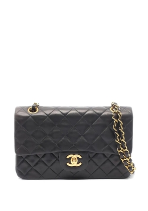 CHANEL Pre-Owned 1990s matelasse chain-strap shoulder bag - Black