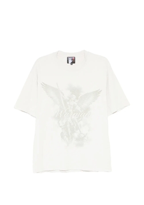 WARMAN graphic-print T-shirt - Neutrals