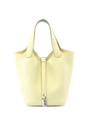 Hermès Pre-Owned 2024 Jaune Milton grained leather handbag - Yellow