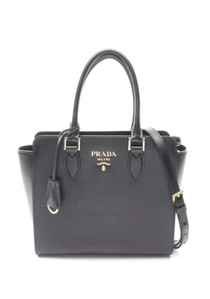 Prada Pre-Owned 2010s Saffiano leather tote bag - Black